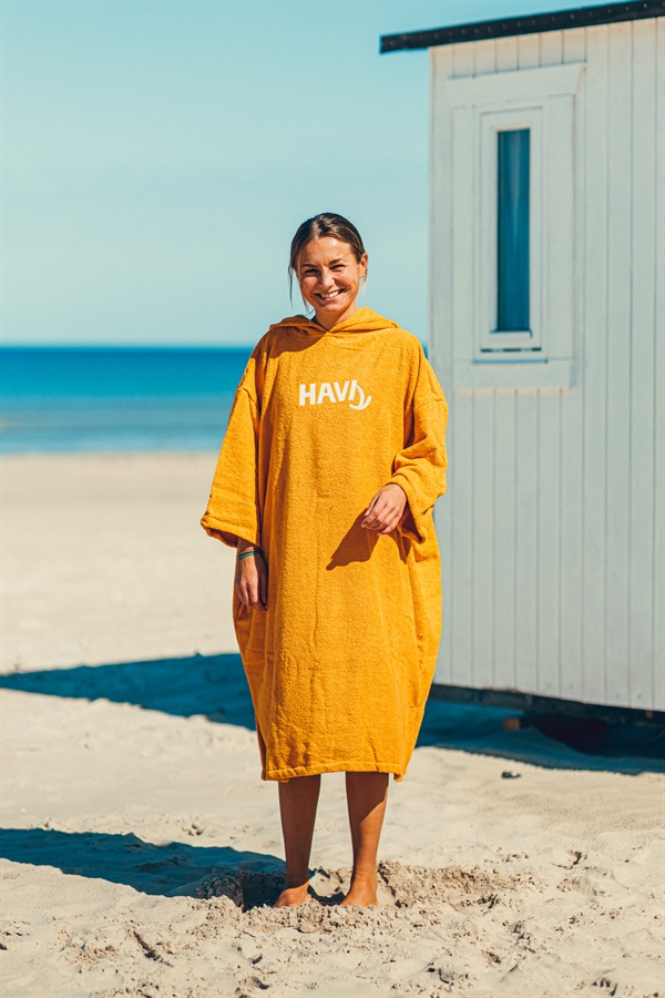 Havs Poncho Towel - Mango